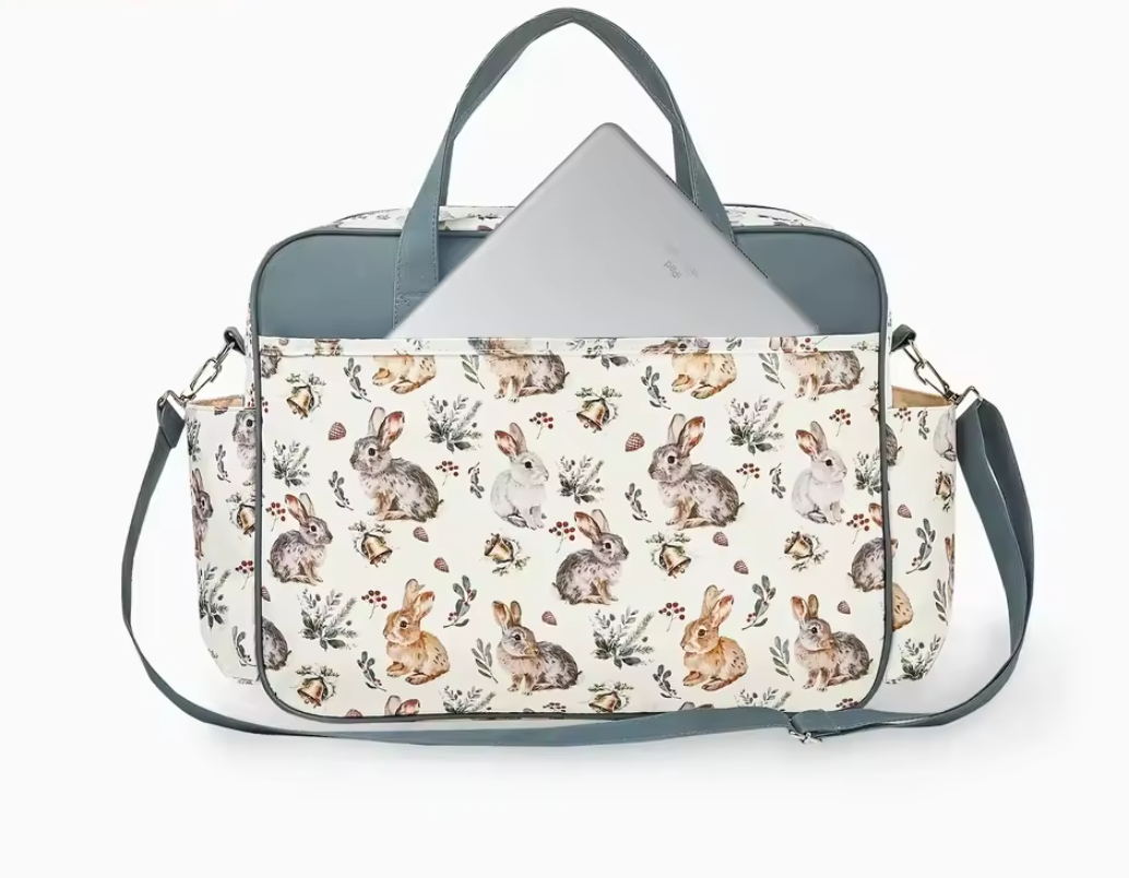 Bolso Maternal Bunny Blue
