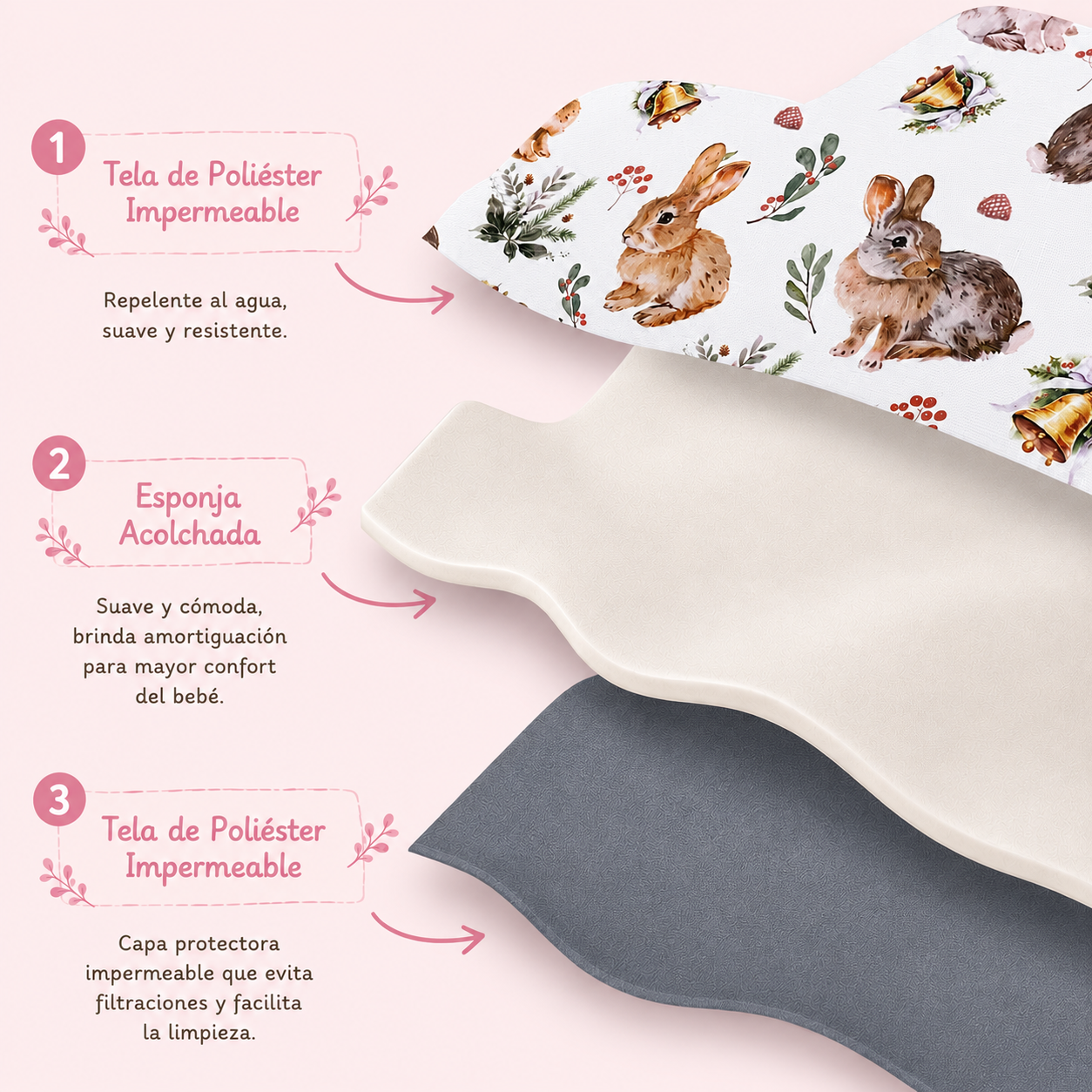 Mudador Portatil impermeable
