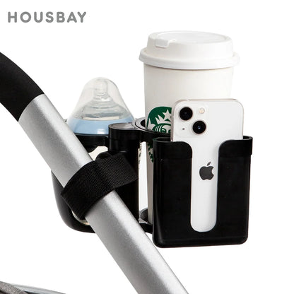 Portavasos 2 en 1 para Cochecito HOUSBAY