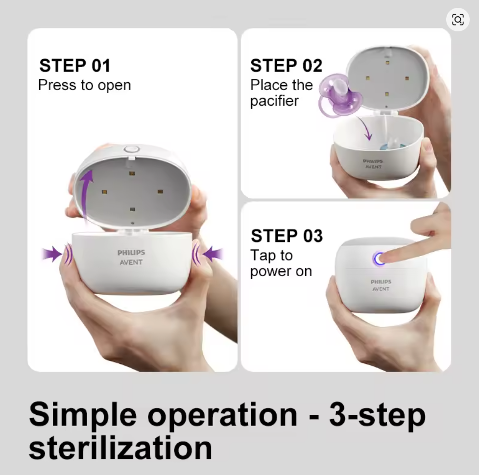 Esterilizador UV Portátil Philips Avent 59 Segundos