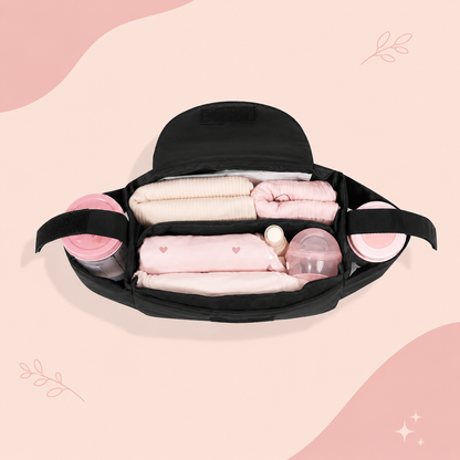 Bolso Colgante para Cochecito y Cuna Diseño Conejo