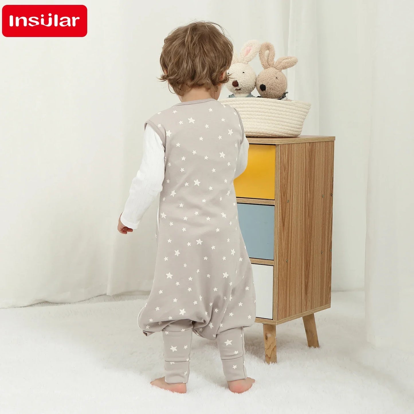 Saco de Dormir con Pies para Bebé INSULAR