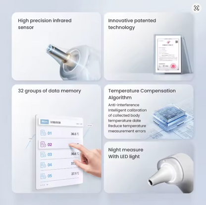 Termómetro Digital Infrarrojo 2 en 1 Philips Avent
